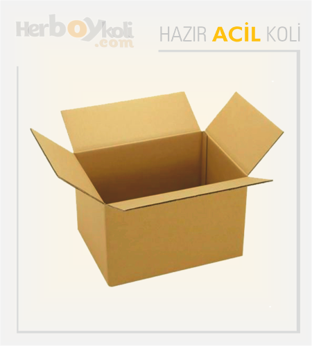 20x10x10 Cm Acil Koli - Acil koli, hızlı ve güvenilir taşıma hizmeti sağlayarak acil durumlarda gönderilerin hızlı bir şekilde paketlenip taşınmasını sağlayan bir hizmettir.