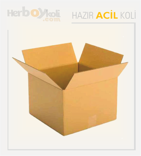 20x20x15 Cm Acil Koli - Acil koli, hızlı ve güvenilir taşıma hizmeti sağlayarak acil durumlarda gönderilerin hızlı bir şekilde paketlenip taşınmasını sağlayan bir hizmettir.